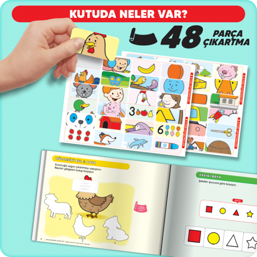 Adeda Gelişimsel Aktivite Seti 4-7 Yaş Adeda Gelişimsel Aktivite Seti 4-7 Yaş